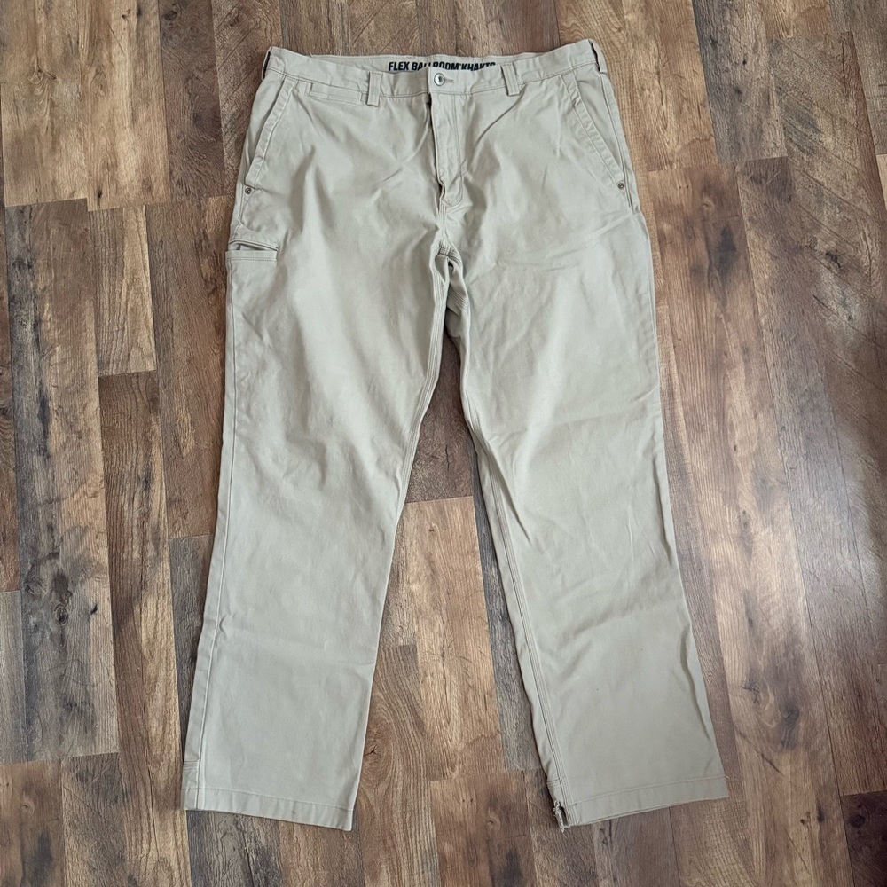 Duluth Flex Ballroom Khakis 38x32